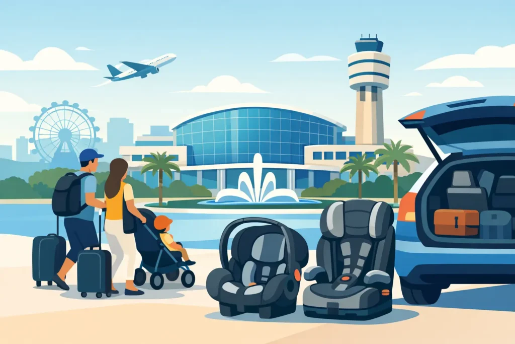 Orlando Airport with Car Seats Done Right