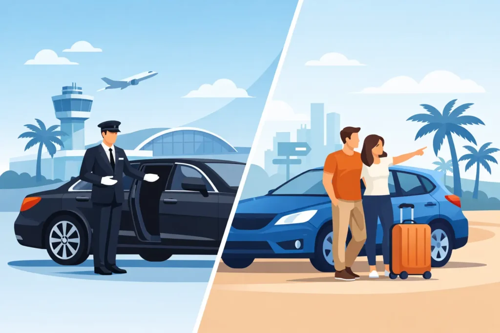 Airport Chauffeur vs Rental Car for Orlando Trips