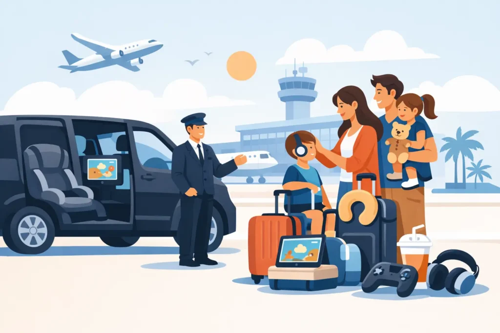 Best Family Airport Ride Amenities to Book
