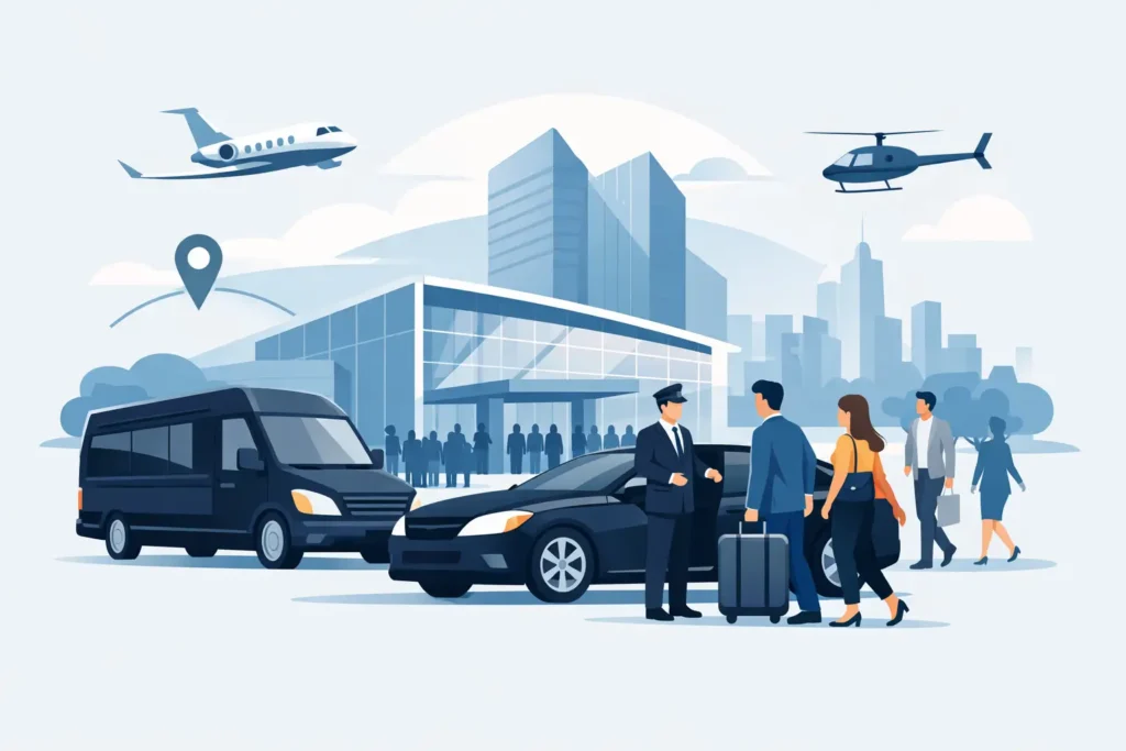 Private Transportation for Convention Attendees